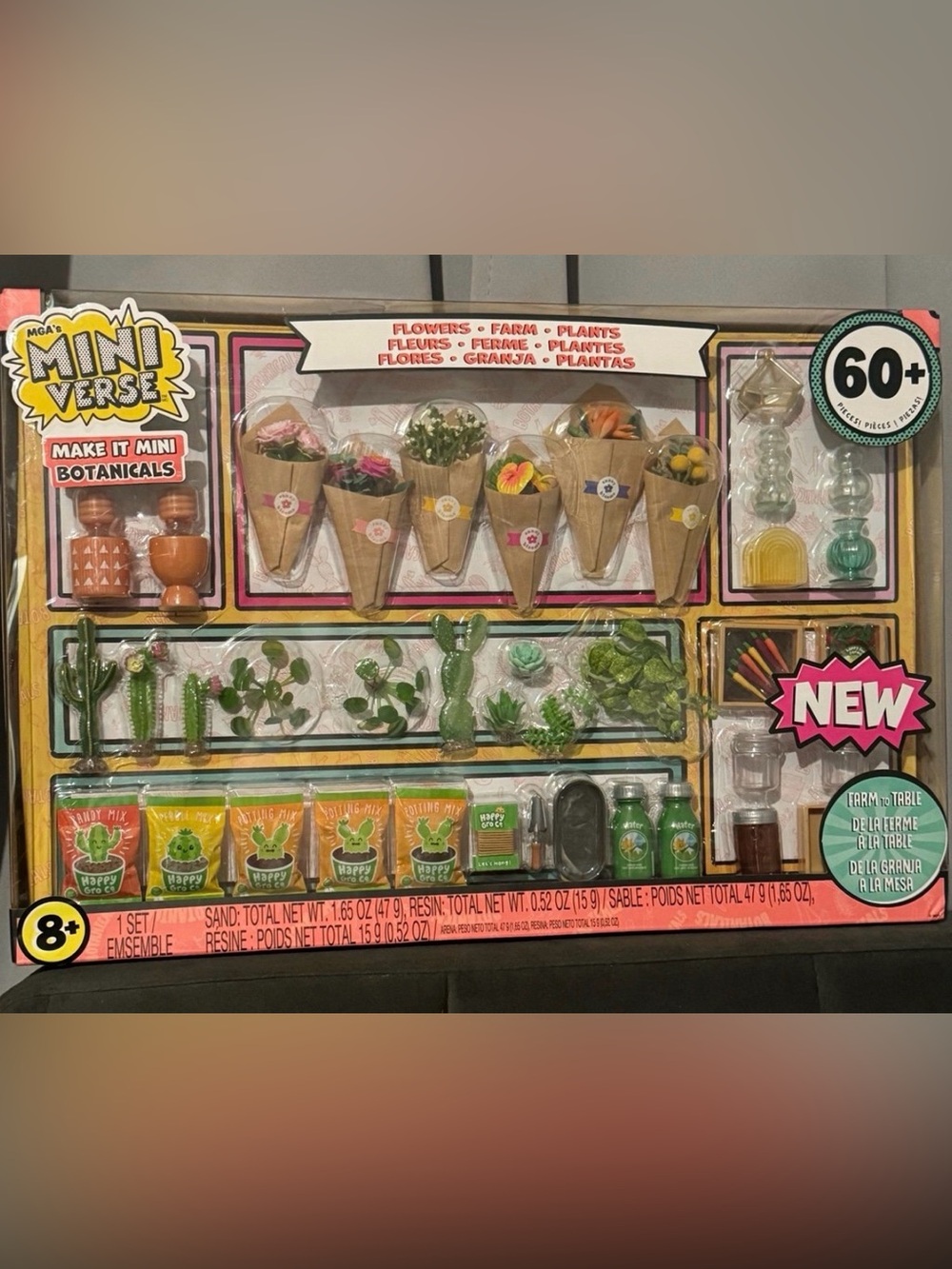 MGA's Miniverse Make It Mini Botanicals Farm Plants 60+ Pieces New